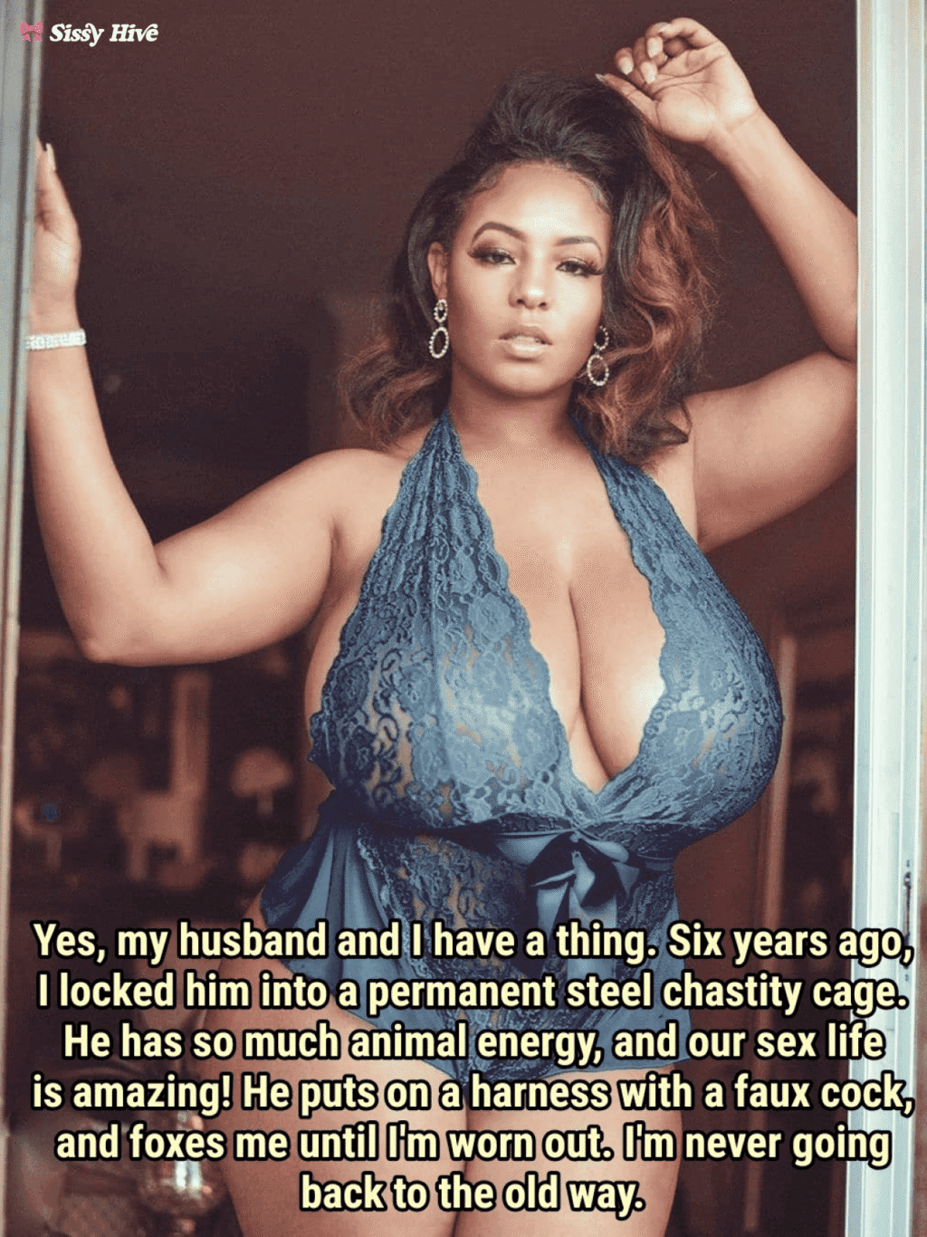 Sissy Permanent Chastity Captions 8