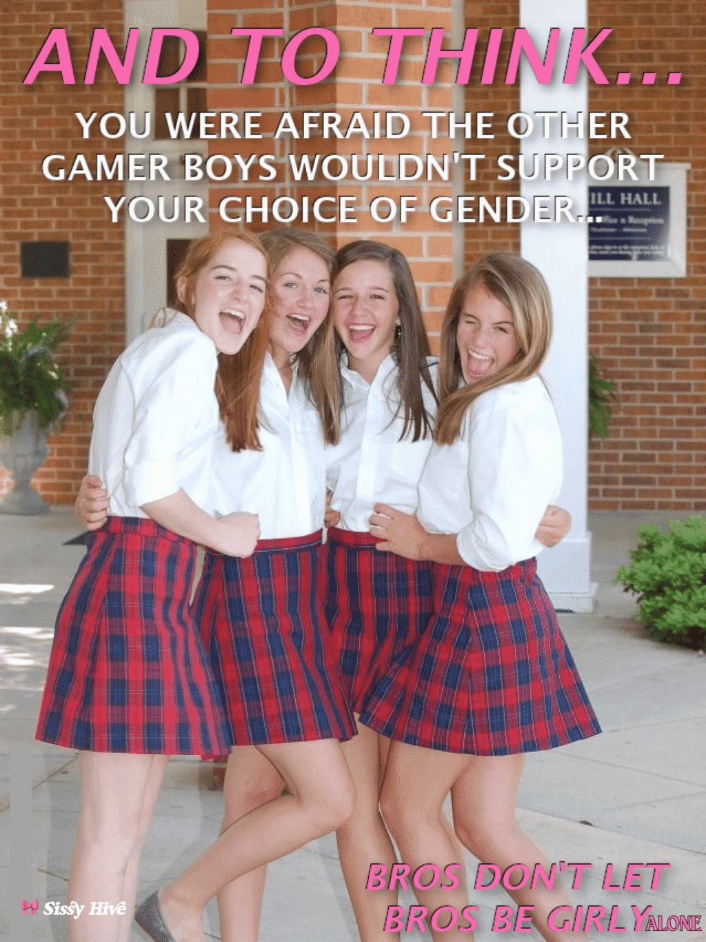 Sissy Schoolgirl Captions 7
