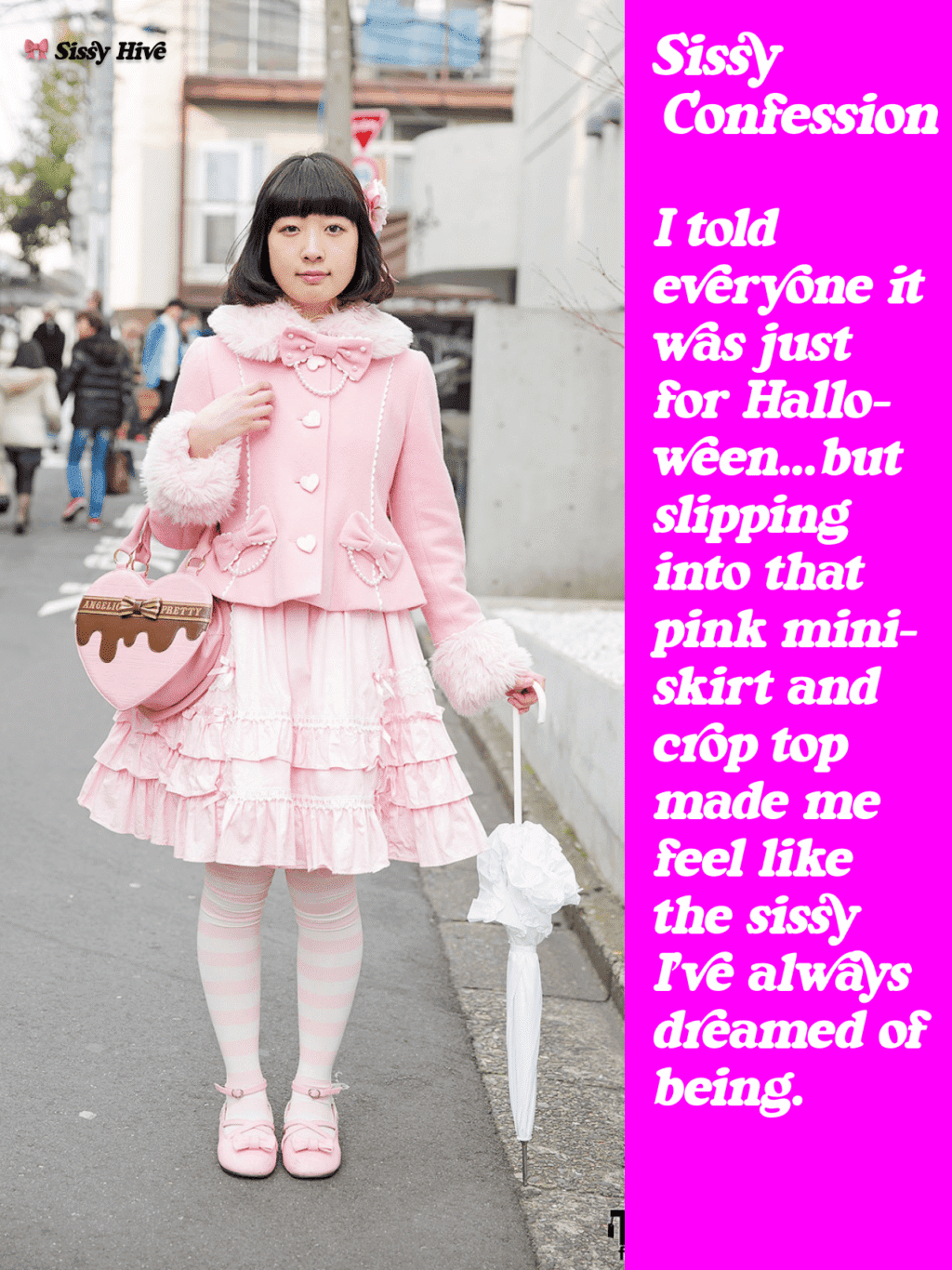Sissy Skirt Captions 12