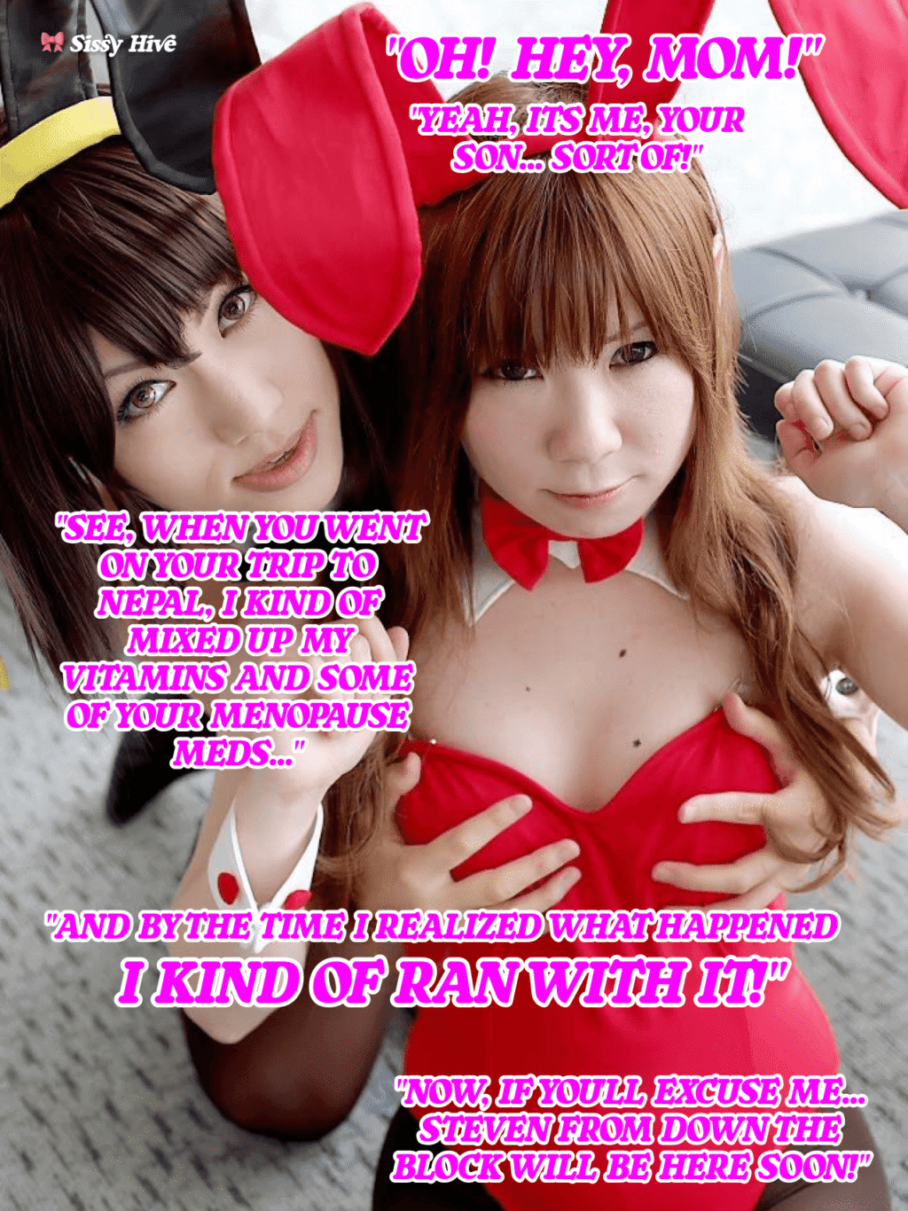 Sissy Son Captions 3