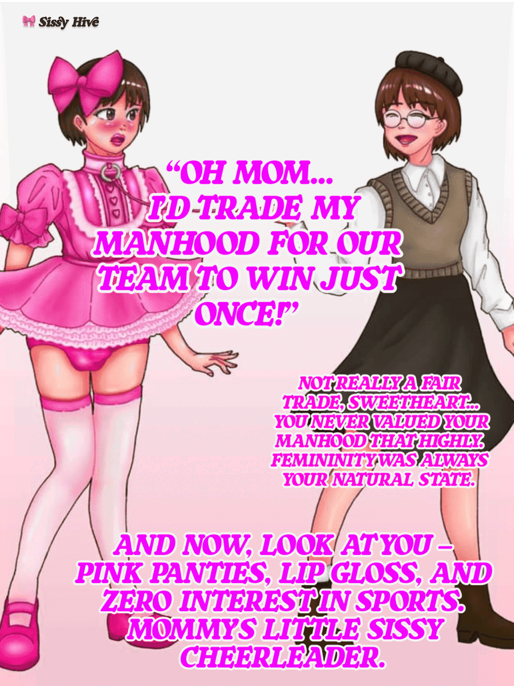 Sissy Son Captions 6