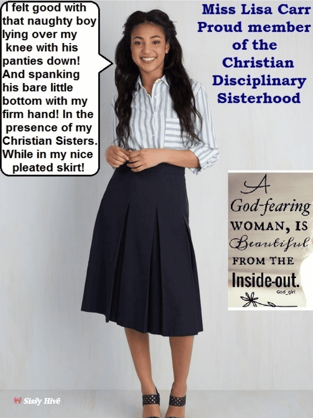 Sissy Spanking Captions 15