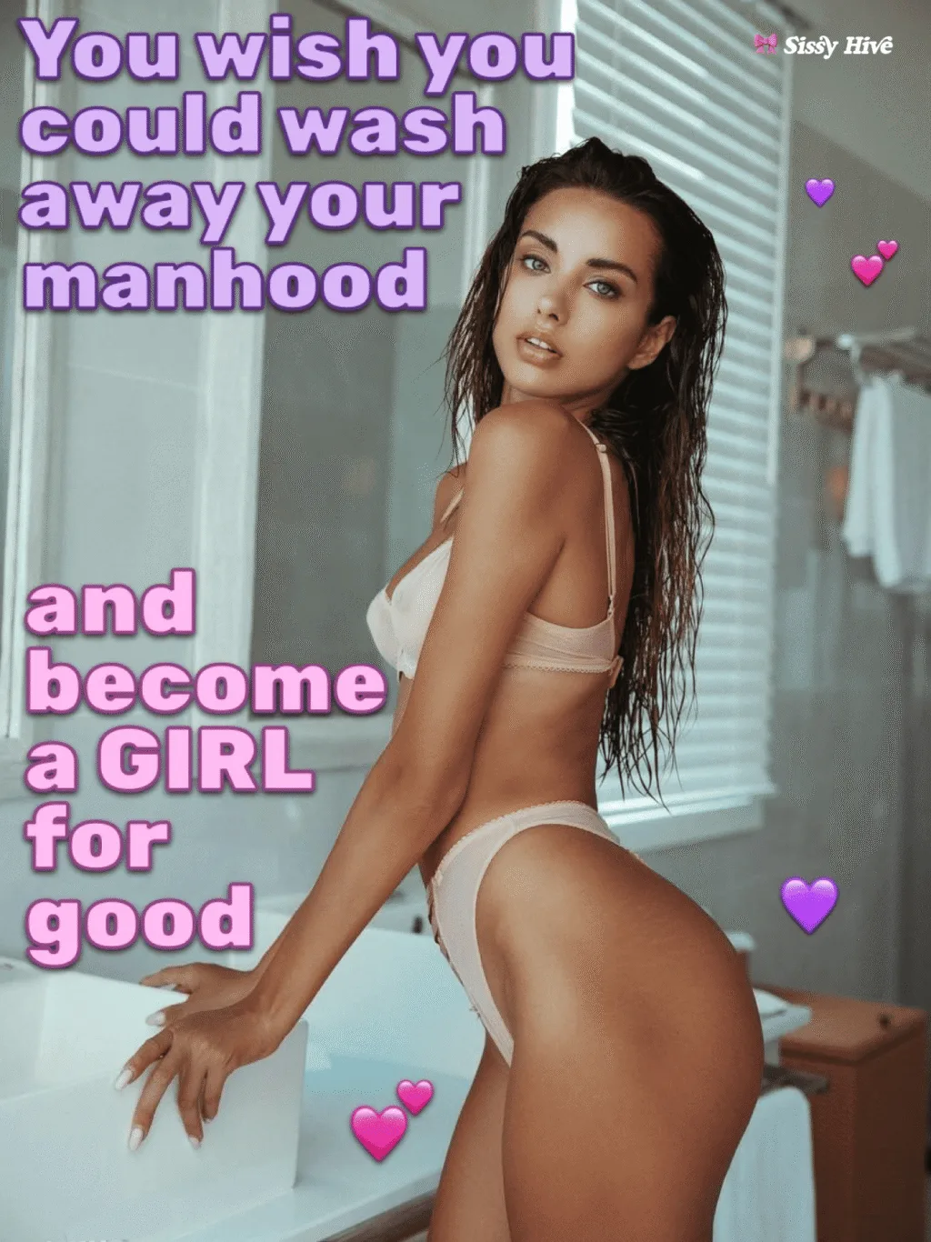 Sissy Thong Captions 9