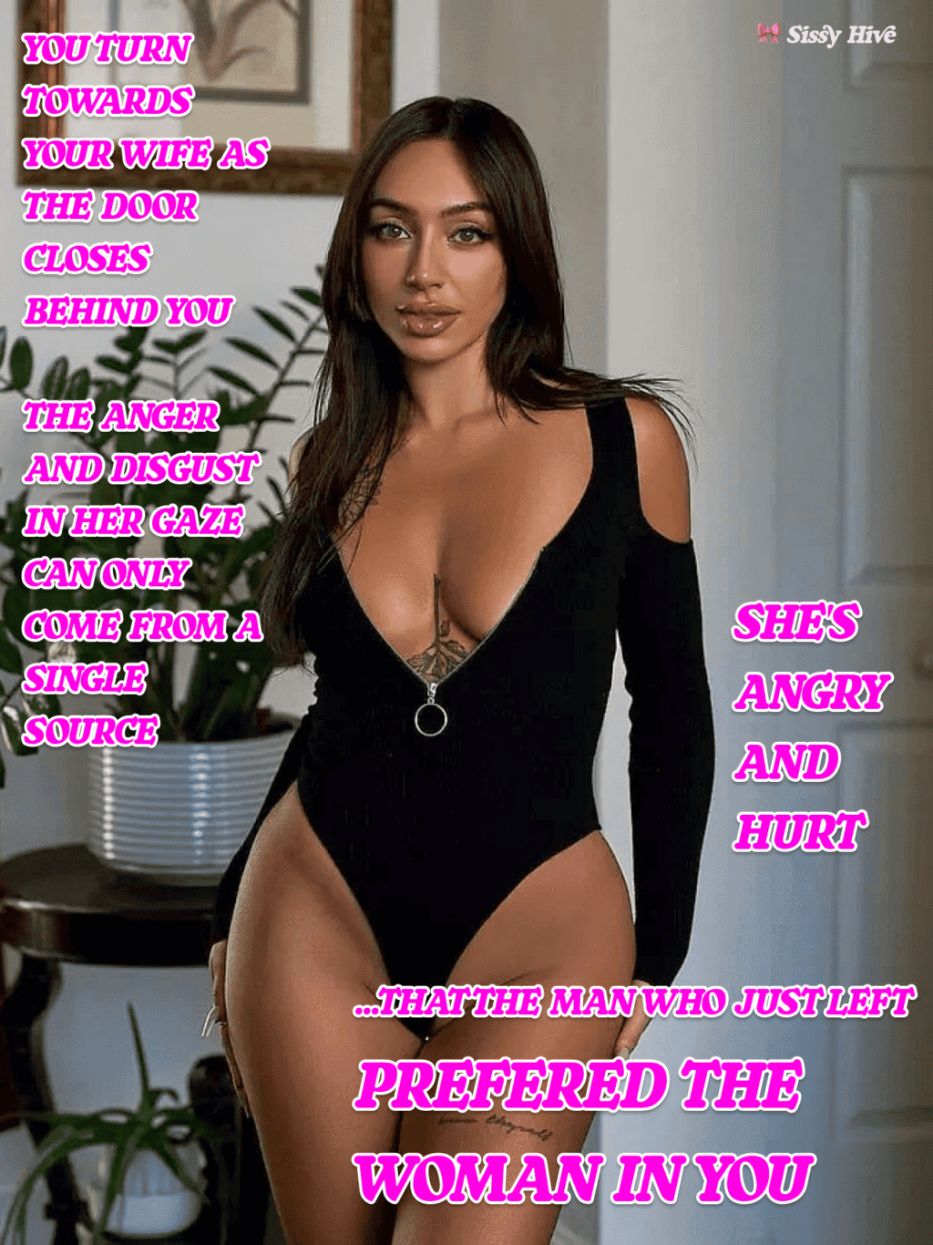 Sissy Threesome Captions 12