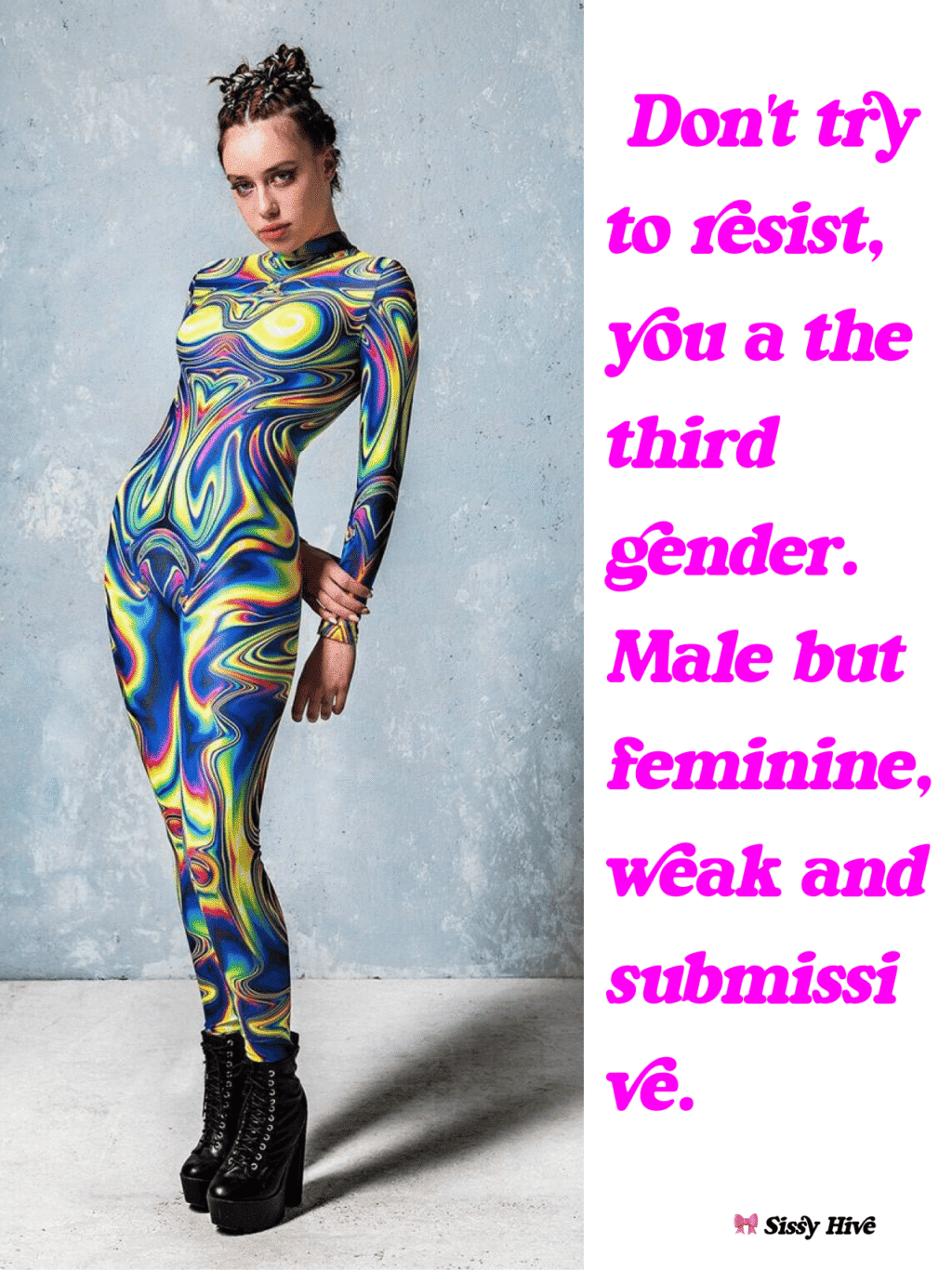 Submissive Sissy Captions 8