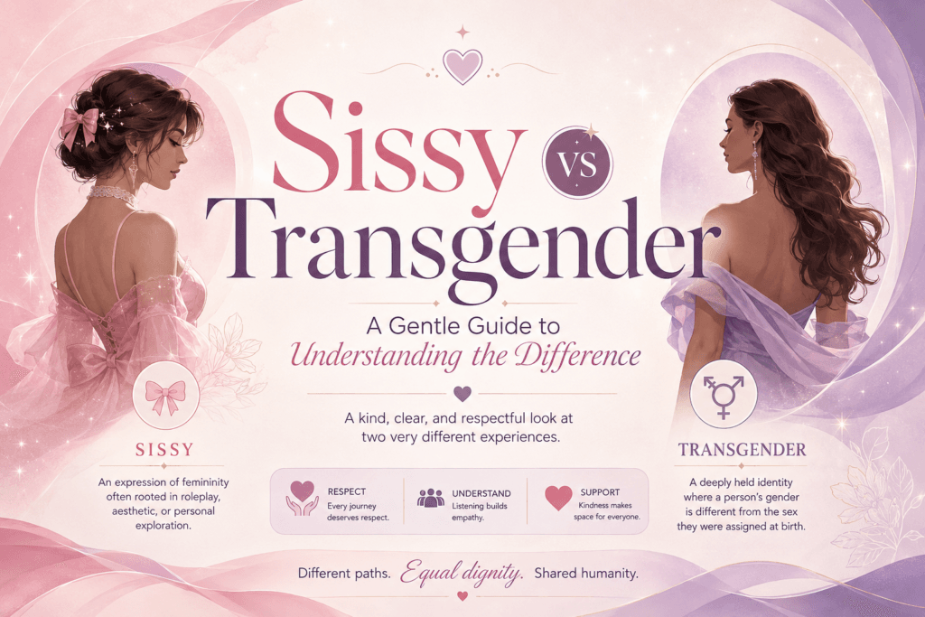 Sissy vs Transgender: A Gentle Guide to Understanding the Difference