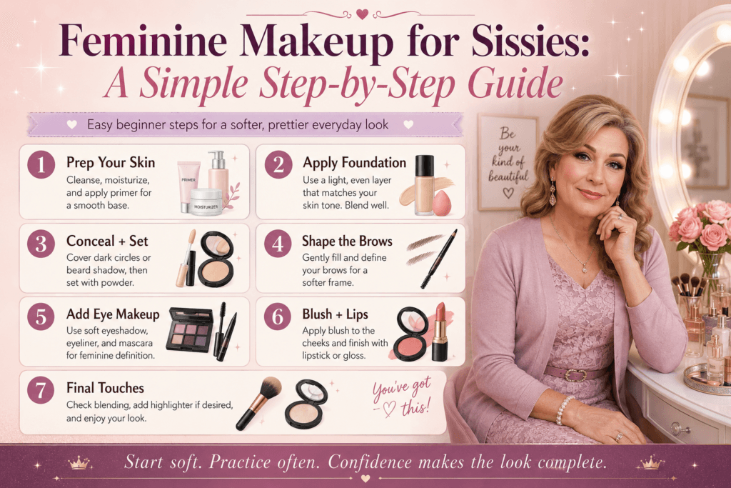 Feminine Makeup for Sissies Guide