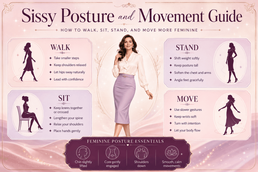 Sissy Posture and Movement