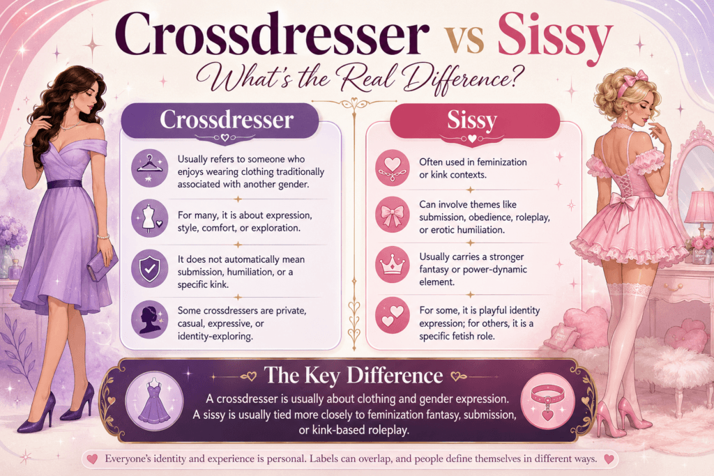 Crossdresser vs Sissy