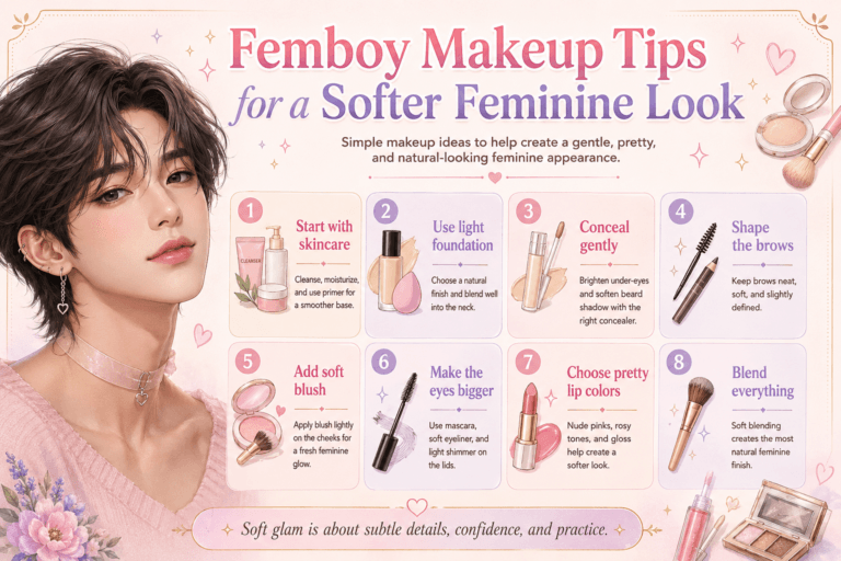 Femboy Makeup Tips for a Softer Feminine Look