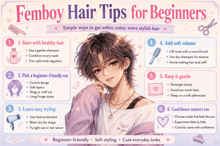 Femboy Hair Tips for Beginners