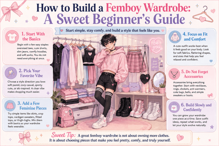 How to Build a Femboy Wardrobe: A Sweet Beginner’s Guide