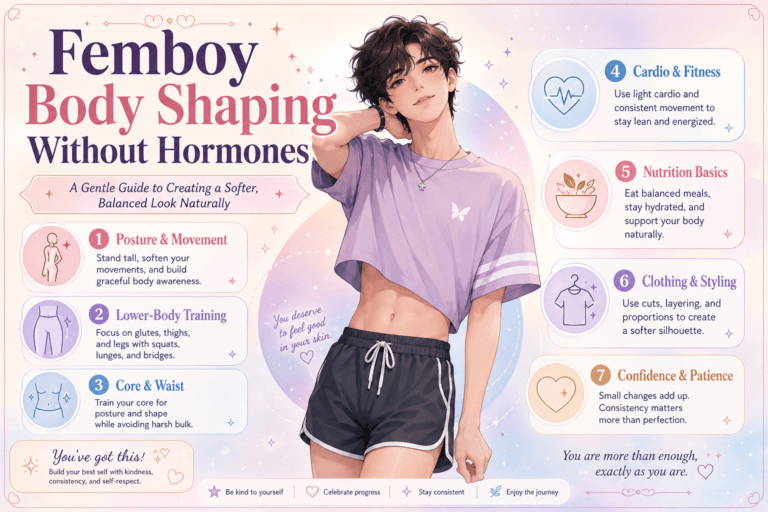 Femboy Body Shaping Without Hormones Guide
