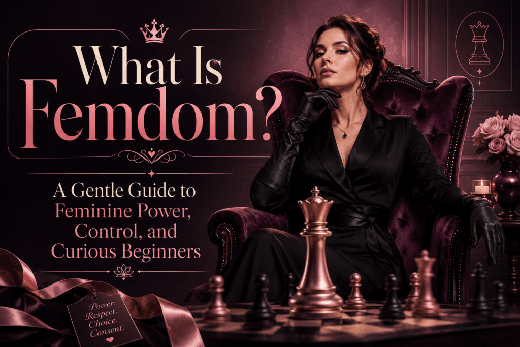 What Is Femdom? A Gentle Guide to Feminine Power, Control, and Curious Beginners