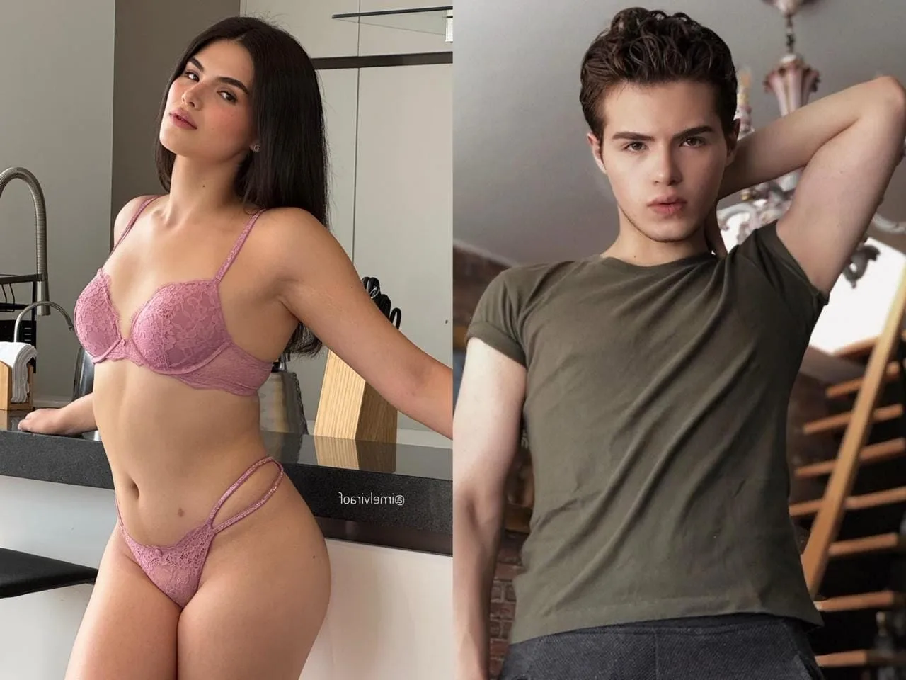 Beginner outfit transformation before